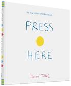 Couverture du livre « Press here » de Herve Tullet aux éditions Chronicle Books