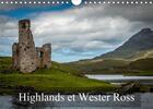 Couverture du livre « Highlands et Wester Ross (Calendrier mural 2020 DIN A4 horizontal) ; Voyage dans les Highlands (Calendrier mensuel, 14 Pages ) » de Gaymard Alain aux éditions Calvendo