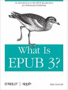 Couverture du livre « What is EPUB 3 ? » de Matt Garrish aux éditions O Reilly