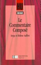 Couverture du livre « Commentaire Compose » de Auffret aux éditions Hachette Education