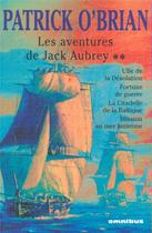 Couverture du livre « Les aventures de jack aubrey tome 2 - vol02 » de Patrick O'Brian aux éditions Omnibus