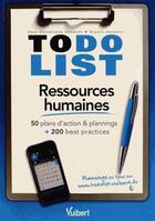 Couverture du livre « To do list ressources humaines » de Jean-Christophe Debande et Sophie Palmero aux éditions Vuibert