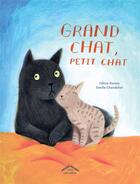 Couverture du livre « Grand chat, petit chat » de Estelle Chandelier et Celine Person aux éditions Circonflexe