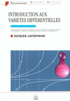 Couverture du livre « Introduction Aux Varietes Differentielles » de La Fontaine aux éditions Pu De Grenoble