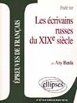 Couverture du livre « Les ecrivains russes du xixe siecle » de Barda aux éditions Ellipses Marketing