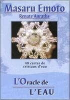 Couverture du livre « L'oracle de l'eau ; coffret ; 48 cartes de cristaux d'eau » de Masaru Emoto aux éditions Guy Trédaniel