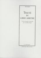 Couverture du livre « Traité du libre arbitre » de Jacques Bénigne Bossuet aux éditions Manucius