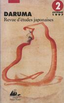 Couverture du livre « Daruma t.2 » de  aux éditions Picquier