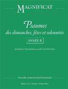 Couverture du livre « Psaumes des dimanches, fêtes et solennités ; année B » de  aux éditions Magnificat