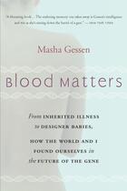 Couverture du livre « Blood Matters » de Masha Gessen aux éditions Houghton Mifflin Harcourt