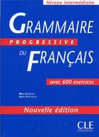 Couverture du livre « Grammaire progressive du francais livre de l'eleve » de Gregoire/Thievenaz aux éditions Cle International
