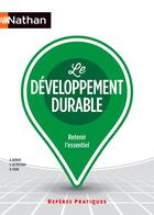 Couverture du livre « Le développement durable » de Arnaud Berger aux éditions Nathan