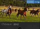 Couverture du livre « 52 semaines ; chevaux 2012 » de Eve Sivadjian aux éditions Solar