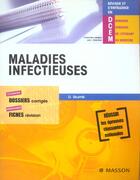 Couverture du livre « Maladies infectieuses » de David Skurnik aux éditions Elsevier-masson