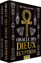 Couverture du livre « Oracle des dieux egyptiens » de Silvana Alasia aux éditions Editions Intuitives