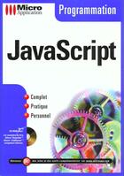 Couverture du livre « Programmation Javascript » de Micro Application aux éditions Micro Application