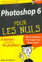 Couverture du livre « Photoshop 6 » de Deke Mcclelland aux éditions First Interactive