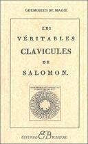 Couverture du livre « Les véritables clavicules de Salomon » de  aux éditions Bussiere