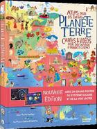 Couverture du livre « Planète Terre ; atlas pour les enfants » de Enrico Lavagno et Sacco Et Vallarino aux éditions Nuinui Jeunesse