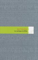 Couverture du livre « Le cantique de Billie » de Jean Colombier aux éditions Editions In8