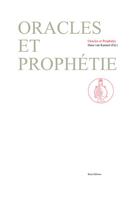 Couverture du livre « Oracles et prophétie » de Hans Van Kasteel aux éditions Beya