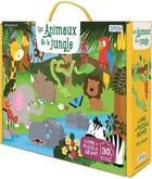 Couverture du livre « Les animaux de la jungle - puzzle geant » de  aux éditions Sassi