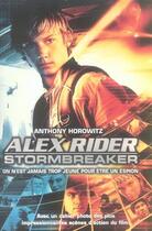 Couverture du livre « Stormbreaker, le film » de Horowitz-A aux éditions Hachette Romans