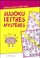 Couverture du livre « Sudoku lettres mystères » de  aux éditions Larousse