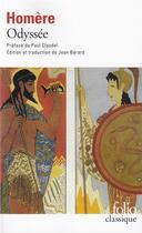 Couverture du livre « Odyssée » de Homere aux éditions Gallimard