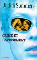 Couverture du livre « Crime et ravissement » de Judith Summers aux éditions Payot