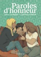Couverture du livre « Paroles d'honneur » de Laetitia Coryn et Leila Slimani aux éditions Les Arenes