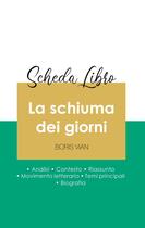 Couverture du livre « Scheda libro La schiuma dei giorni di Boris Vian (analisi letteraria di riferimento e riassunto completo) » de Boris Vian aux éditions Paideia Educazione