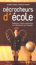 Couverture du livre « Decrocheurs D'Ecole » de Longhi/Guibert aux éditions La Martiniere