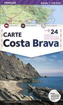 Couverture du livre « Costa brava 1/100.000 » de  aux éditions Triangle Postals