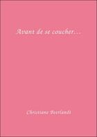 Couverture du livre « Avant de se coucher ; carte a5 » de Christiane Beerlandt aux éditions Altina