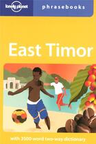 Couverture du livre « East Timor (2e édition) » de John Hajek aux éditions Lonely Planet France