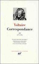 Couverture du livre « Correspondance Tome 13 ; juillet 1777 - mai 1778 » de Voltaire aux éditions Gallimard