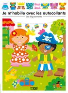 Couverture du livre « Je M'Habille Avec Les Autocollants : Les Deguisements » de Carmen Busquets aux éditions Lito