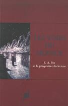 Couverture du livre « Les voies du silence - e.a. poe et la perspective du lecteur » de Eric LysOE aux éditions Pu De Lyon