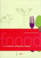 Couverture du livre « À emporter ; coffret ; petits festins nomades + mes petites boîtes à manger » de Sonia Ezgulian aux éditions Tana