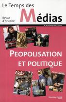Couverture du livre « Peopolisation et politique » de  aux éditions Nouveau Monde