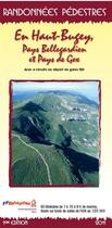 Couverture du livre « Randonnées pédestres en Haut-Bugey, Pays bellegardien et Pays de Gex avec 4 circuits au départ de gares TER » de  aux éditions Comite Dptal Randonnee Pedestre De L'ain