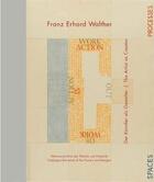 Couverture du livre « Franz Erhard Walther the artist as creator » de  aux éditions Dcv