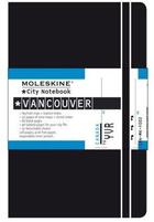 Couverture du livre « City notebook vancouver poche couv. rigide noir » de Moleskine aux éditions Moleskine