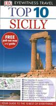 Couverture du livre « TOP 10 ; SICILY » de Elaine Trigiani aux éditions Dorling Kindersley