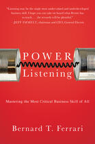 Couverture du livre « Power Listening » de Ferrari Bernard T aux éditions Penguin Group Us