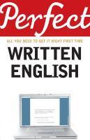 Couverture du livre « Perfect Written English » de Christopher West aux éditions Random House Digital