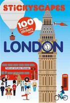 Couverture du livre « Stickyscapes London /Anglais » de Hanson Robert Samuel aux éditions Laurence King