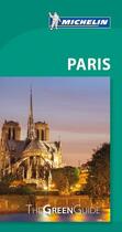 Couverture du livre « Guide vert paris (ang) » de Collectif Michelin aux éditions Michelin