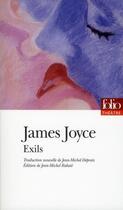 Couverture du livre « Exils » de James Joyce aux éditions Folio
